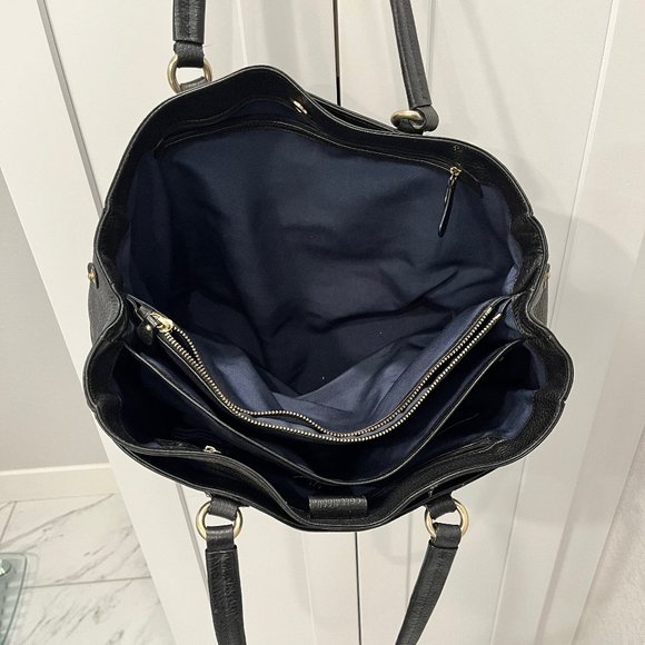 Cole Haan Black Tote/Laptop Bag - Picture 6 of 11